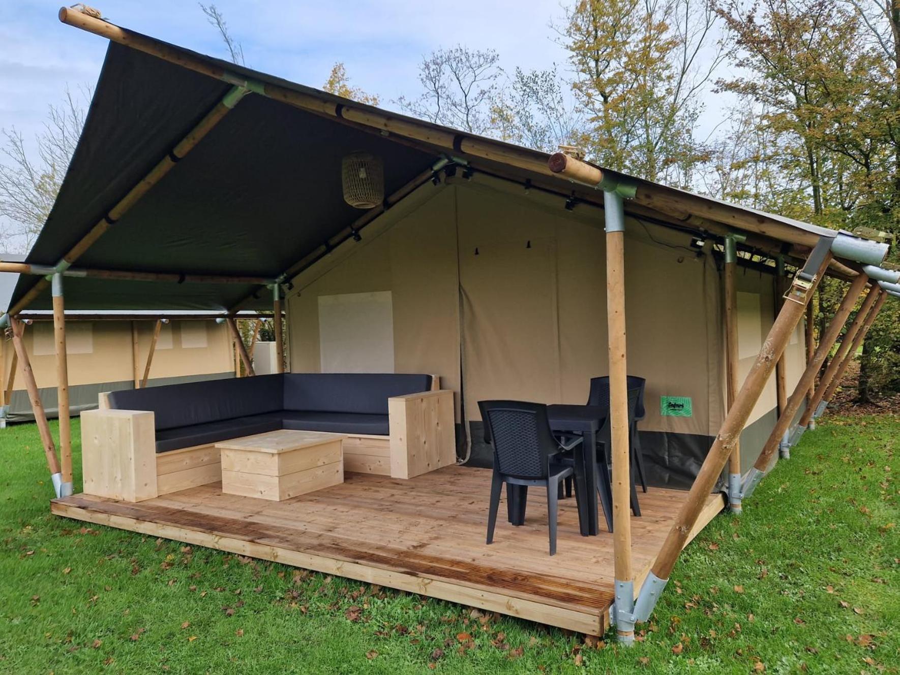 Camping Alkenhaer Appelscha Trekkerstent Safaritent Dış mekan fotoğraf